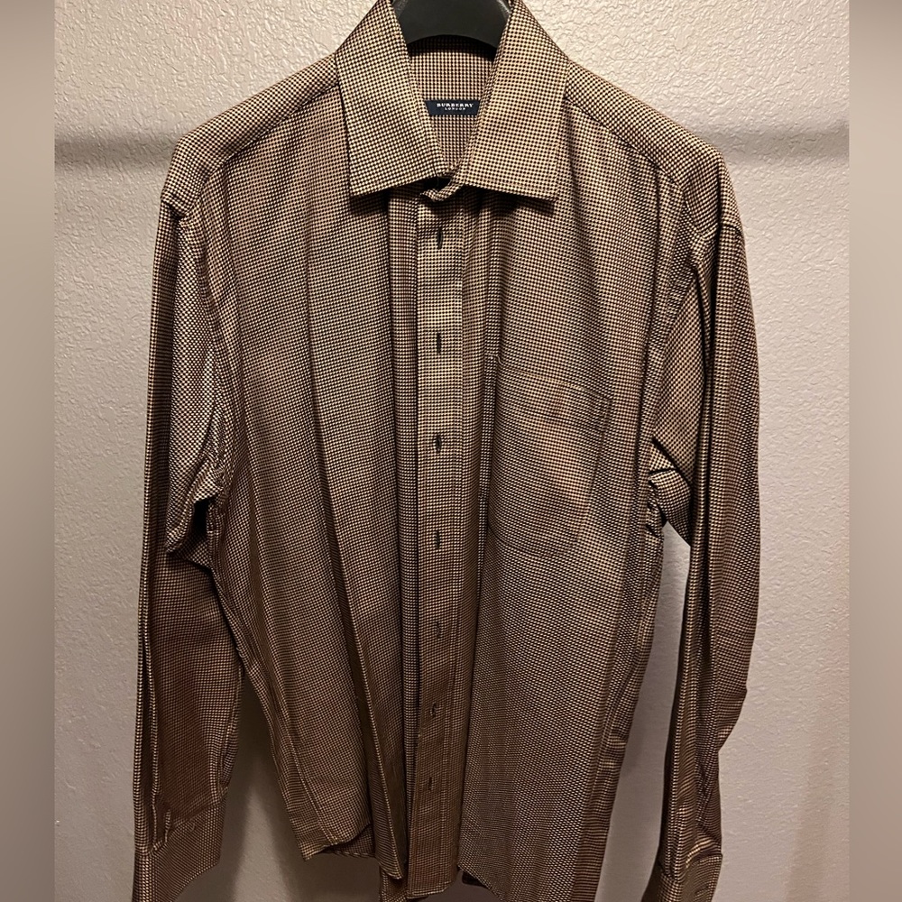 BURBERRY LONDON men’s button up shirt